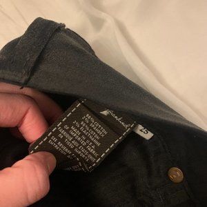 7 for All Mankind - Wax Black Jeans
